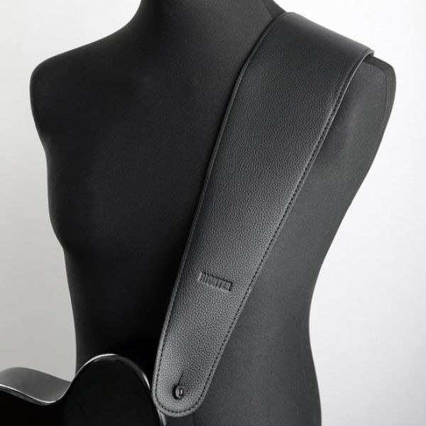 Richter Straps Bass Strap Black, #1762